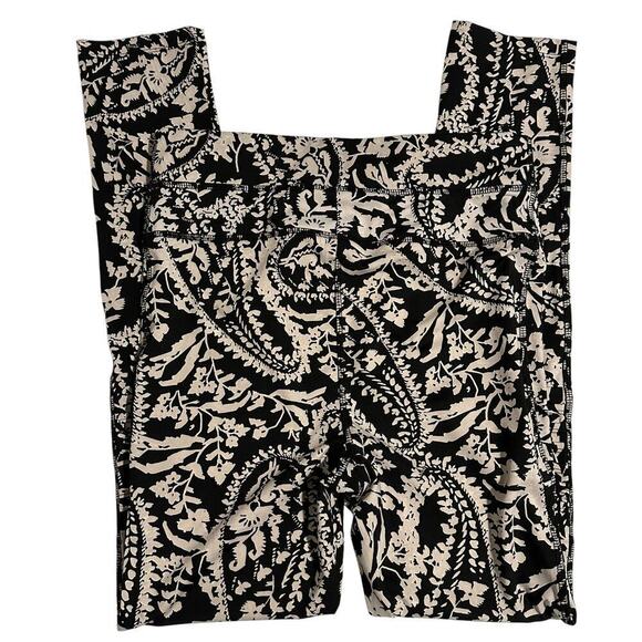 Free People Movement City Leggings Black Combo Print Medium - Picture 2 of 9